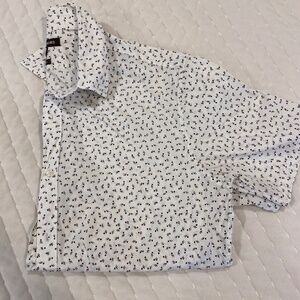 Michael Kors Short Sleeve Button Down